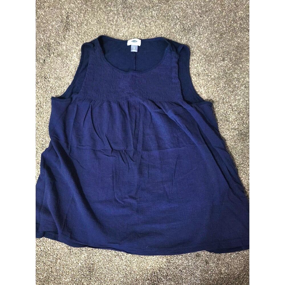 Women's Old Navy Gauze Smock Top Large